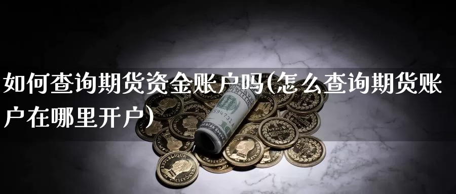 如何查询期货资金账户吗(怎么查询期货账户在哪里开户)_https://www.hs300zs.com_黄金期货_第1张