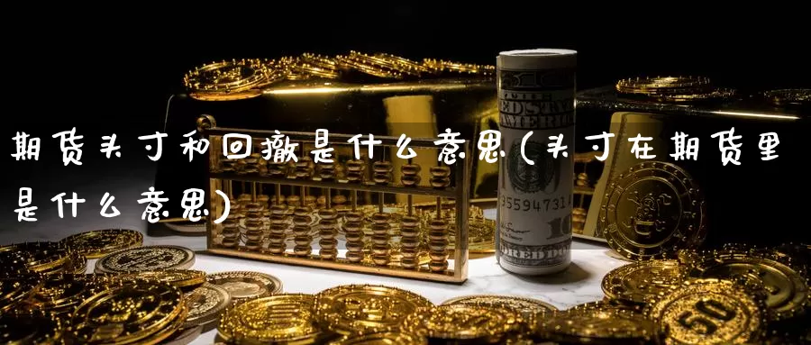 期货头寸和回撤是什么意思(头寸在期货里是什么意思)_https://www.hs300zs.com_技术分析_第1张