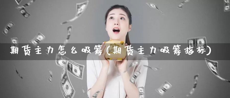 期货主力怎么吸筹(期货主力吸筹指标)_https://www.hs300zs.com_期货科普_第1张