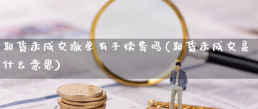 期货未成交撤单有手续费吗(期货未成交是什么意思)_https://www.hs300zs.com_内盘期货_第1张