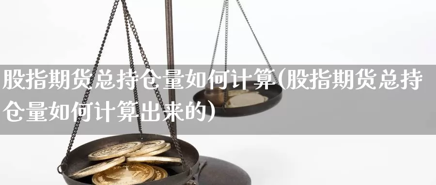 股指期货总持仓量如何计算(股指期货总持仓量如何计算出来的)_https://www.hs300zs.com_基本面分析_第1张