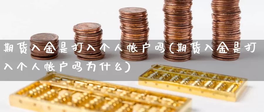 期货入金是打入个人帐户吗(期货入金是打入个人帐户吗为什么)_https://www.hs300zs.com_基本面分析_第1张