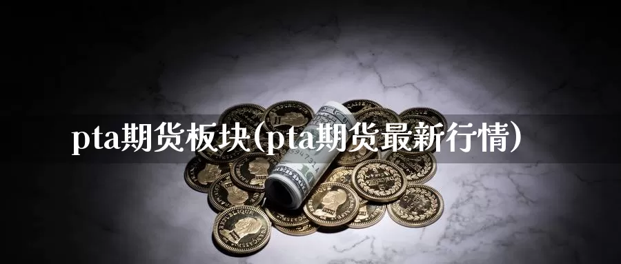 pta期货板块(pta期货最新行情)_https://www.hs300zs.com_外盘期货_第1张